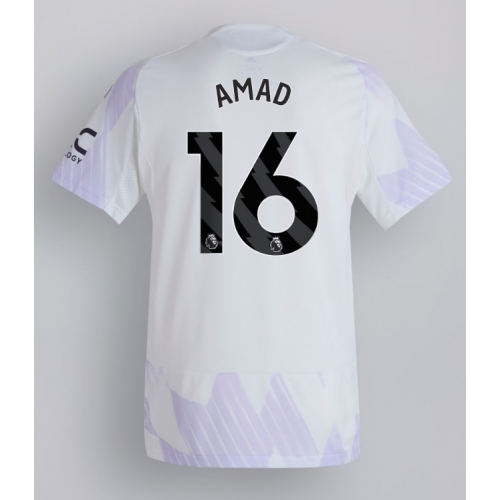 Billige Fotballdrakt Manchester United Amad Diallo #16 Replika Bortedrakt 2025-26 Kortermet Billige Fotballdrakt Manchester United Amad Diallo #16 Replika Bortedrakt 2025-26 Kortermet